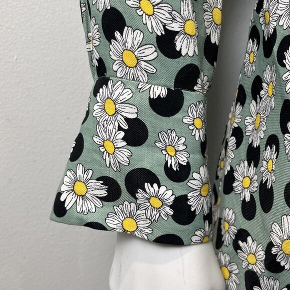 SANDRO NWOT FLORAL POLKA DOT DRESS - Picture 6 of 14